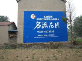 滨海农村墙体广告的长尾效应