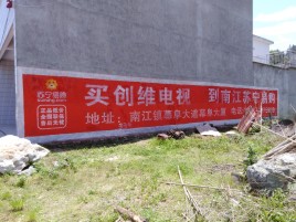 滨海墙体广告公司全面解决农村墙体广告痛点