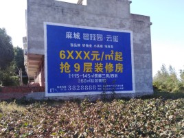 滨海墙体广告的好处