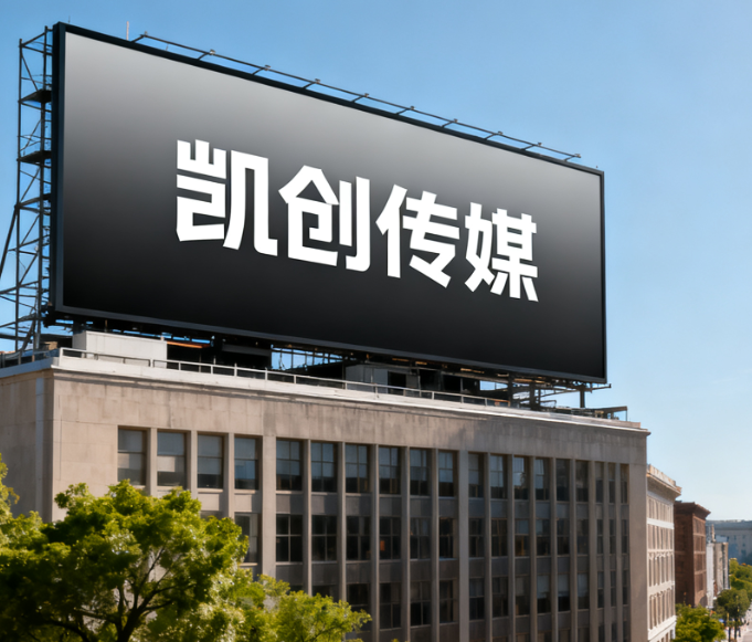 滨海户外广告牌的设计与制作
