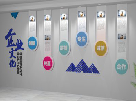 滨海企业文化墙需要传递什么办公文化？